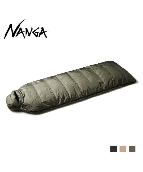 NANGA(ナンガ)/NANGA ナンガ シュラフ 寝袋 オーロラ ダウン マミー型 AURORA ブラック ベージュ カーキ 黒 NS2344－2A033/img01