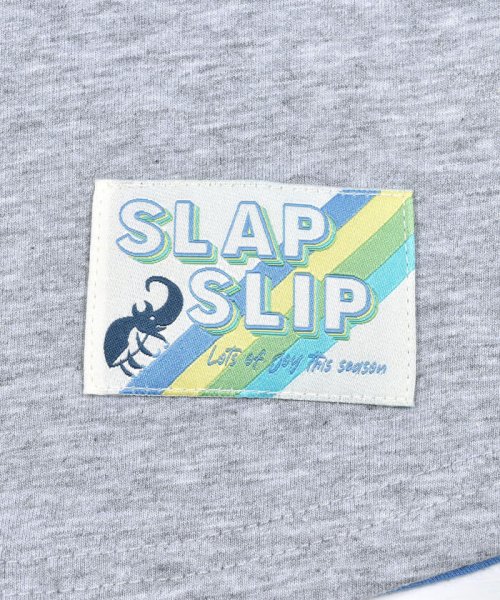 SLAP SLIP(スラップスリップ)/【お揃い】マドラスチェックギンガムチェック切替半袖Tシャツ(80~130cm)/img16