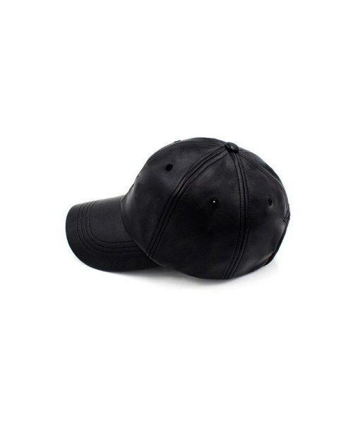 LHP(エルエイチピー)/VERUTUM/ヴェルタム/Trident Cap Black Leather/img02