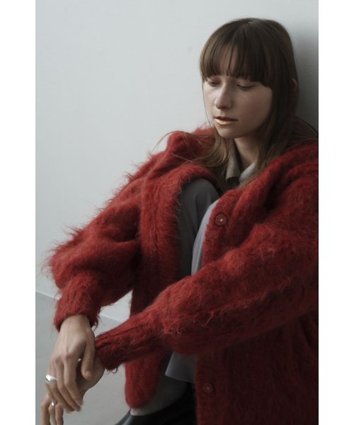 CLANE(クラネ)/COLOR MOHAIR SHAGGY CARDIGAN/img14