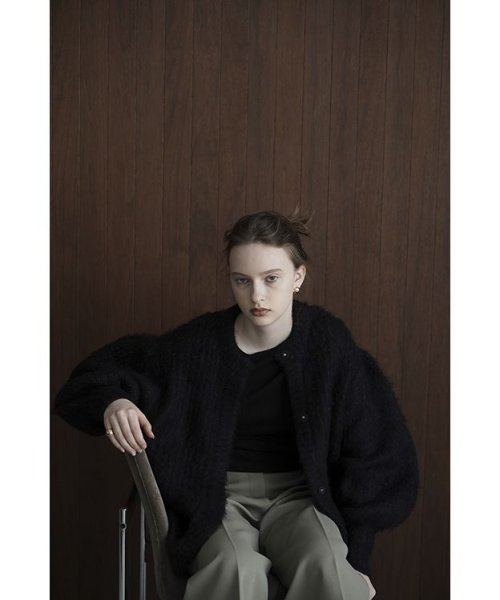 CLANE(クラネ)/COLOR MOHAIR SHAGGY CARDIGAN/img15