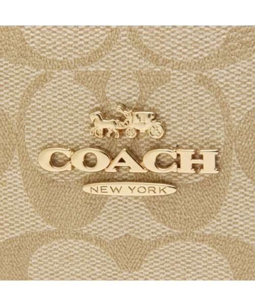COACH(コーチ)/コーチ アウトレット ハンドバッグ シグネチャー ブラウン ベージュ レディース COACH C7261 IMU4V/img08