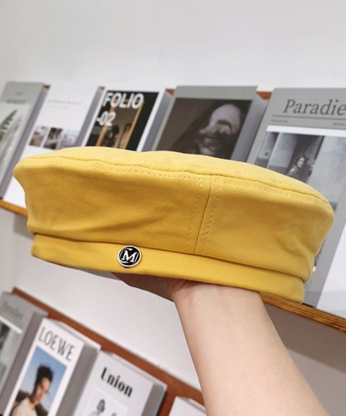 Dewlily(デューリリー)/カジュアルベレー帽 韓国ファッション 10代 20代 30代 シンプル かわいい ベレー帽子 小顔効果あり 折りたたみ可能 収納便利 ギフト/img12
