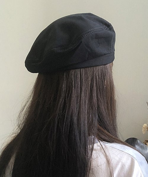 Dewlily(デューリリー)/カジュアルベレー帽 韓国ファッション 10代 20代 30代 シンプル かわいい ベレー帽子 小顔効果あり 折りたたみ可能 収納便利 ギフト/img15
