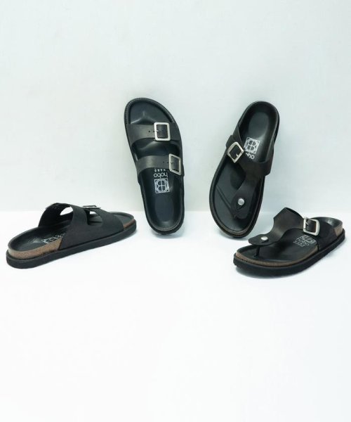 nano・universe(ナノ・ユニバース)/hobo/別注 THONG SANDALS NUBUCK/img10