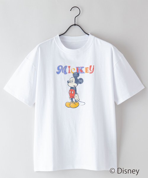 OUTDOOR PRODUCTS(アウトドアプロダクツ)/【OUTDOORPRODUCTS】DISNEY/ディズニー ミッキー パッチ (101匹わんちゃん) プリント 刺繍 Tシャツ オーバーサイズ  ゆったり/img25