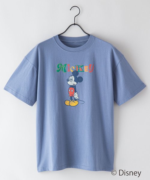 OUTDOOR PRODUCTS(アウトドアプロダクツ)/【OUTDOORPRODUCTS】DISNEY/ディズニー ミッキー パッチ (101匹わんちゃん) プリント 刺繍 Tシャツ オーバーサイズ  ゆったり/img29