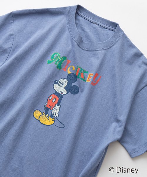 OUTDOOR PRODUCTS(アウトドアプロダクツ)/【OUTDOORPRODUCTS】DISNEY/ディズニー ミッキー パッチ (101匹わんちゃん) プリント 刺繍 Tシャツ オーバーサイズ  ゆったり/img30