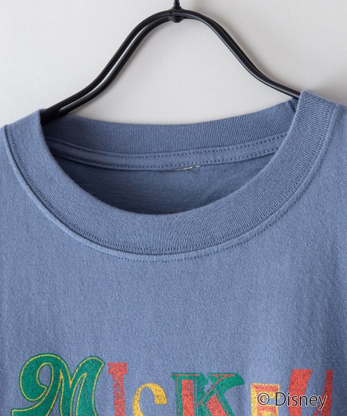 OUTDOOR PRODUCTS(アウトドアプロダクツ)/【OUTDOORPRODUCTS】DISNEY/ディズニー ミッキー パッチ (101匹わんちゃん) プリント 刺繍 Tシャツ オーバーサイズ  ゆったり/img31