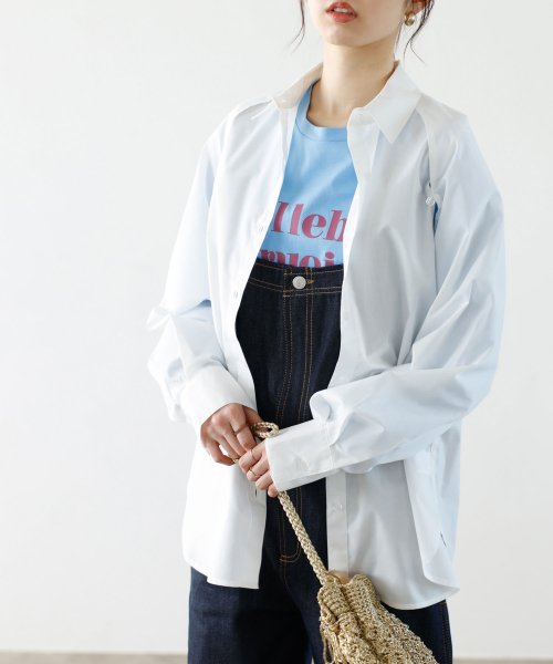 GeeRA(ジーラ)/レイヤード風デザインシャツ/img01