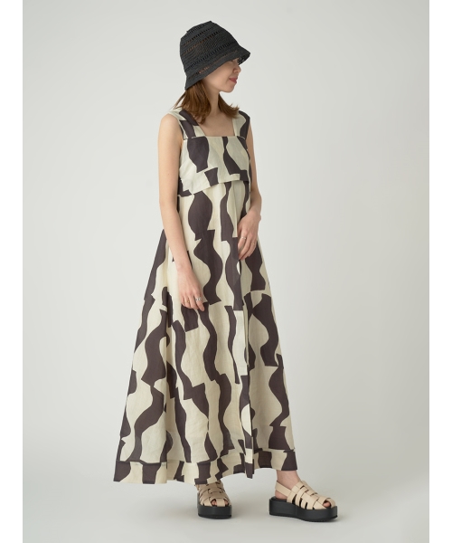emmi atelier】Artプリントワンピース(505346077)|阪急百貨店公式通販