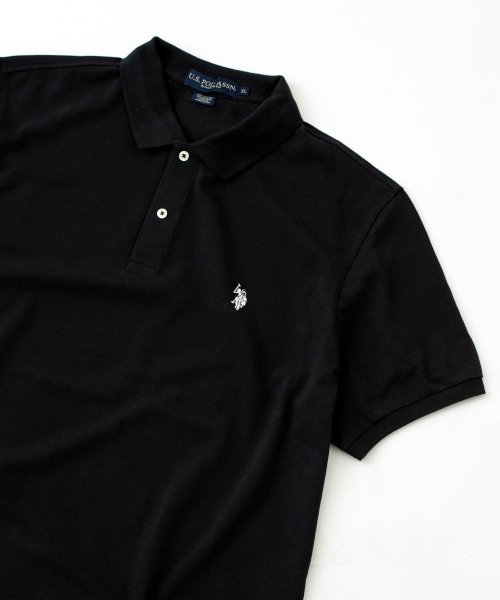 US POLO ASSN(ユーエスポロアッスン)/【U.S. POLO ASSN. / ユーエスポロアッスン】ワンポイント ロゴ ポロシャツ Tシャツ 半袖 ゆったり ユニセックス ゴルフ カットソー/img73