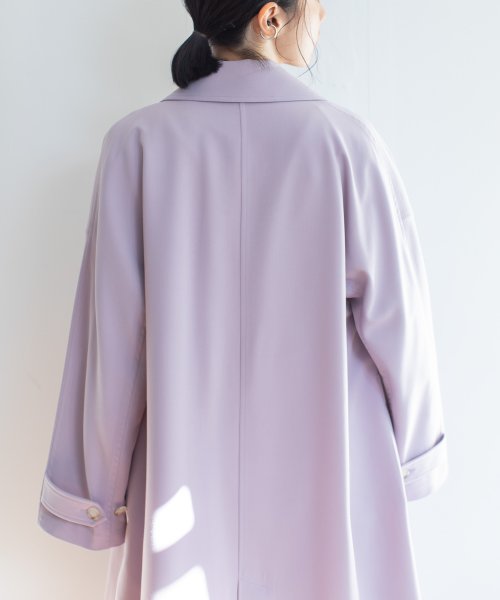 【Audrey and John Wad】ストレッチツイルステンカラーコート ベネトン（レディース）/ステンカラースプリングコート JSB1659051450(12650円)