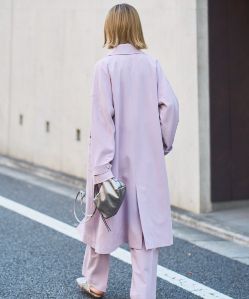 【Audrey and John Wad】ストレッチツイルステンカラーコート ベネトン（レディース）/ステンカラースプリングコート JSB1659051450(12650円)