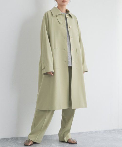 【Audrey and John Wad】ストレッチツイルステンカラーコート ベネトン（レディース）/ステンカラースプリングコート JSB1659051450(12650円)