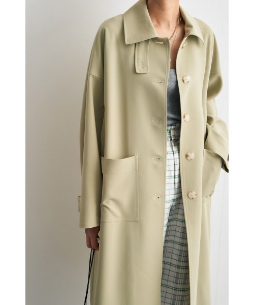 【Audrey and John Wad】ストレッチツイルステンカラーコート ベネトン（レディース）/ステンカラースプリングコート JSB1659051450(12650円)