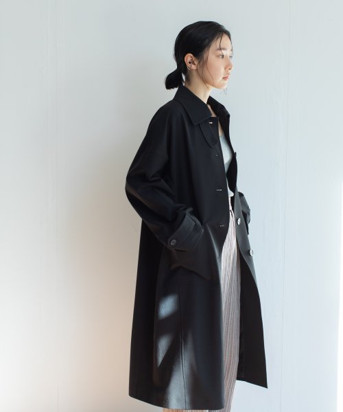 【Audrey and John Wad】ストレッチツイルステンカラーコート ベネトン（レディース）/ステンカラースプリングコート JSB1659051450(12650円)