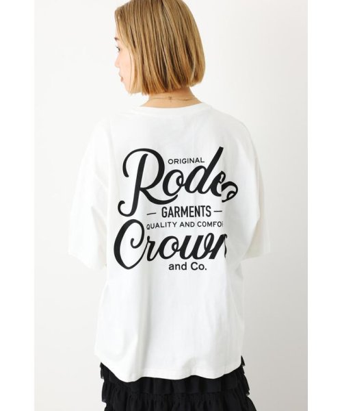 RODEO CROWNS WIDE BOWL(ロデオクラウンズワイドボウル)/Logo Double Pocket Tシャツ/img02