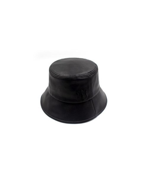 LHP(エルエイチピー)/VERUTUM/ヴェルタム/HAT All Black Leather Bucket/img01