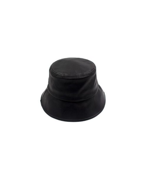 LHP(エルエイチピー)/VERUTUM/ヴェルタム/HAT All Black Leather Bucket/img02