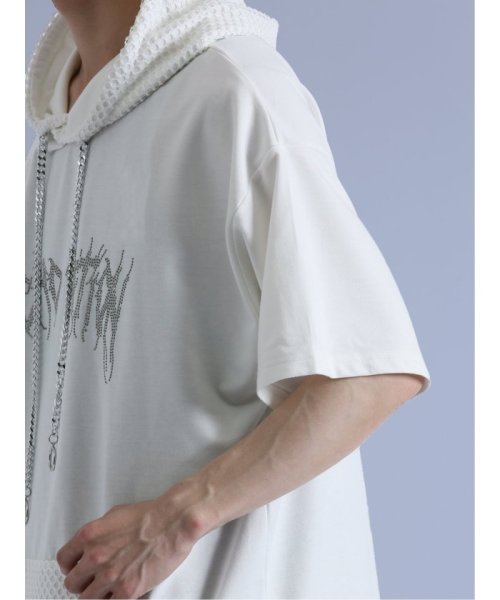 semanticdesign(セマンティックデザイン)/SD×PSYCHONATION 半袖BIGプルパーカー+タンク アンサンブル 半袖 メンズ Tシャツ カットソー カジュアル インナー ビジネス ギフト プレゼ/img08