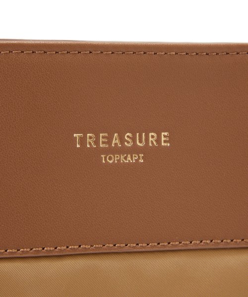 TOPKAPI TREASURE(トプカピトレジャー)/【TREASURE TOPKAPI】レザー×ナイロン コンビ ショルダーバッグ/img12