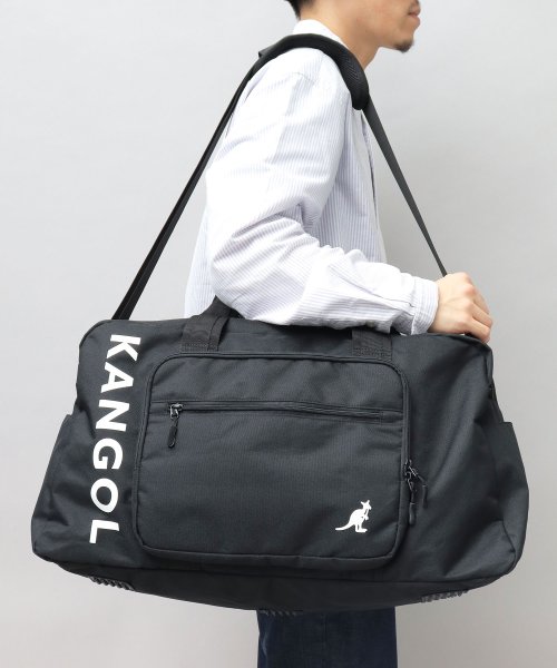 KANGOL(KANGOL)/KANGOL カンゴール 大容量 ボストンバッグ 旅行バッグ スポーツバッグ 出張 アウトドア 仕事 通勤 通学 部活 ビジネス/img01