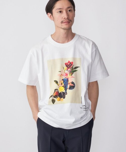 SHIPS MEN(シップス　メン)/SHIPS: KILLIMAN JAH LOW WORKS コラージュ プリント Tシャツ/img12