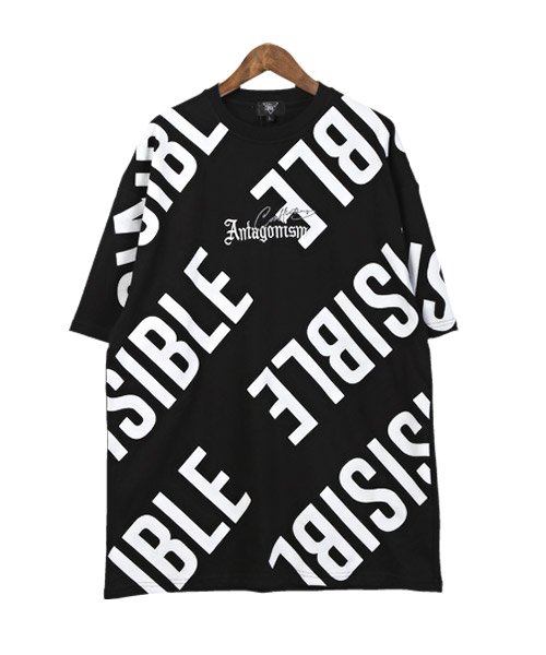 LUXSTYLE(ラグスタイル)/バイアスプリントTシャツ/Tシャツ メンズ レディース 半袖 ロゴ プリント バイアス/img06