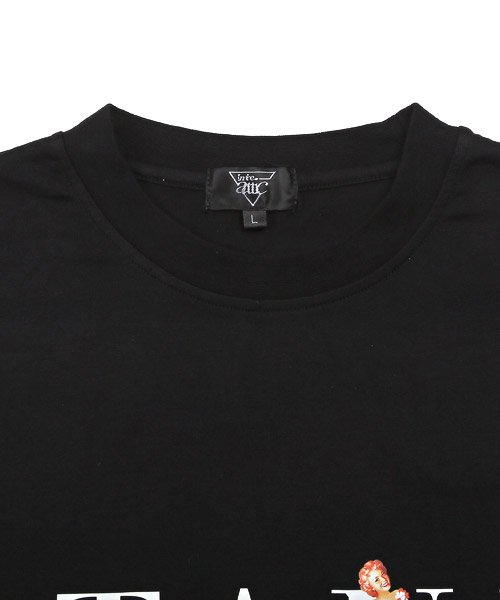 LUXSTYLE(ラグスタイル)/ピンナップガールズTシャツ/Tシャツ メンズ 半袖 ビッグシルエット ロゴ プリント ピンナップガール 刺繍/img11