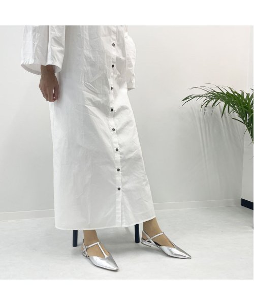 ポインテッドトゥTストラップパンプス 本革 T1405541254(10797円)