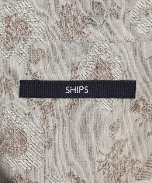 SHIPS MEN(シップス　メン)/SHIPS: フラワー ジャカード オープンカラーシャツ/img39