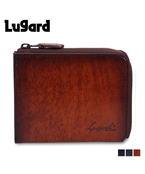 Lugard(ラガード)/ラガード Lugard 青木鞄 ミニ財布 小銭入れ メンズ 本革 L字ファスナー G3 MINI WALLET ブラック ブラウン ダーク ブルー 黒 5183/img01