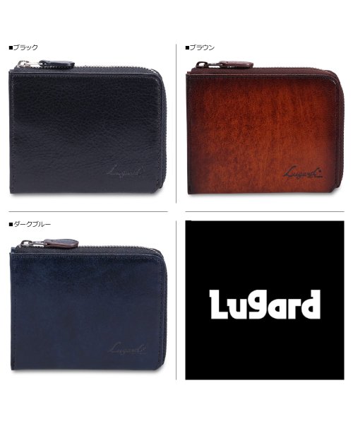 Lugard(ラガード)/ラガード Lugard 青木鞄 ミニ財布 小銭入れ メンズ 本革 L字ファスナー G3 MINI WALLET ブラック ブラウン ダーク ブルー 黒 5183/img02