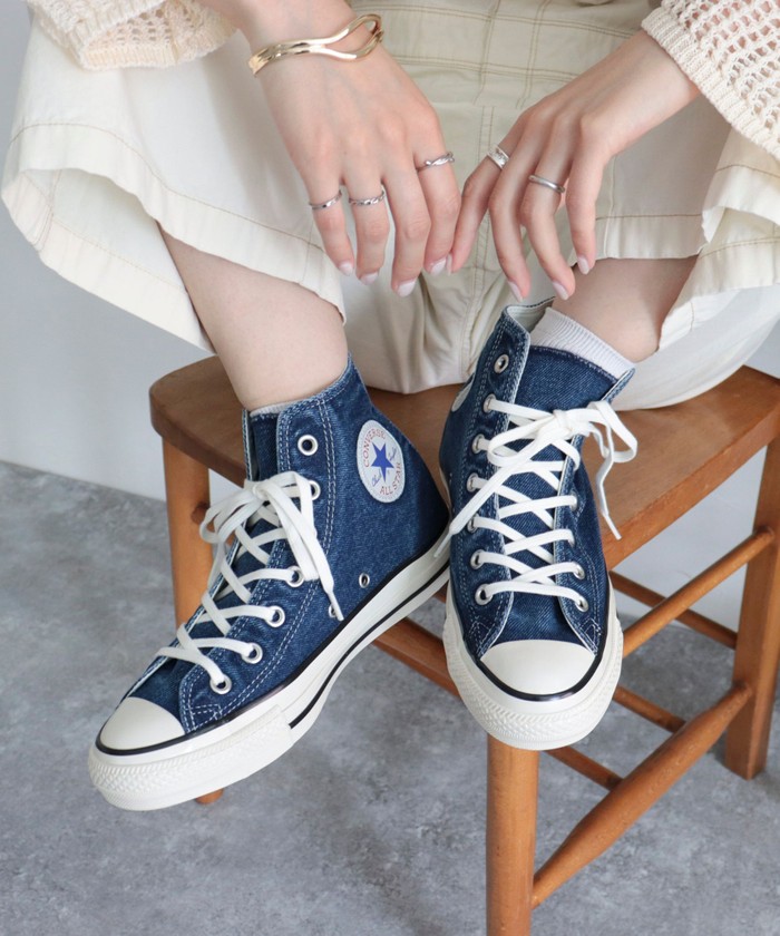 完売品！コンバース オールスター エイジドデニム US HI CONVERS