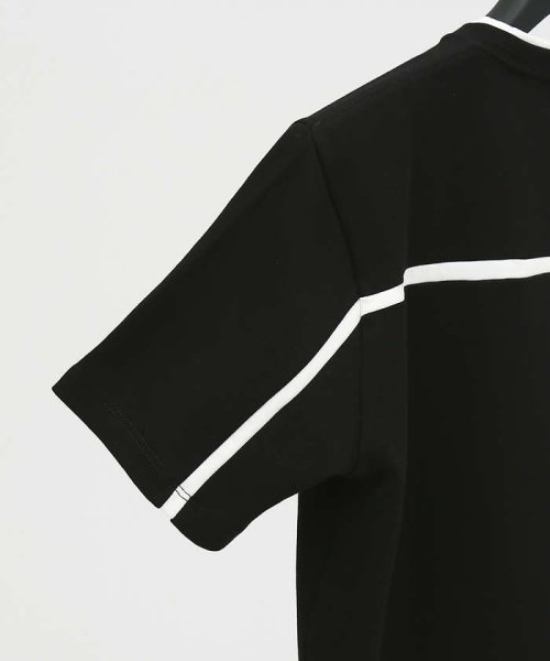 5351POURLESHOMMES(5351POURLESHOMMES)/バックライン 半袖Tシャツ/img03