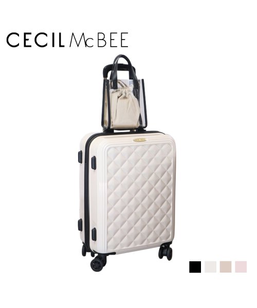 CECIL McBEE(セシルマクビー)/ セシルマクビー CECIL McBEE キャリーケース キャリーバッグ ニューキルト Sサイズ レディース 35L スーツケース NEW QUILT CARR/img01