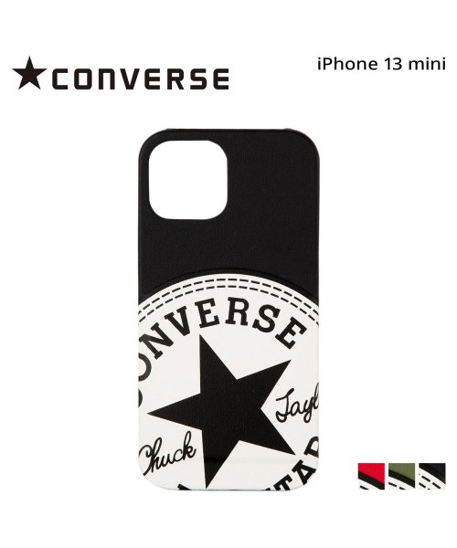 CONVERSE(コンバース)/ コンバース CONVERSE iPhone13 mini スマホケース メンズ レディース 携帯 アイフォン BIG CIRCLE LOGO PU LEATH/img01