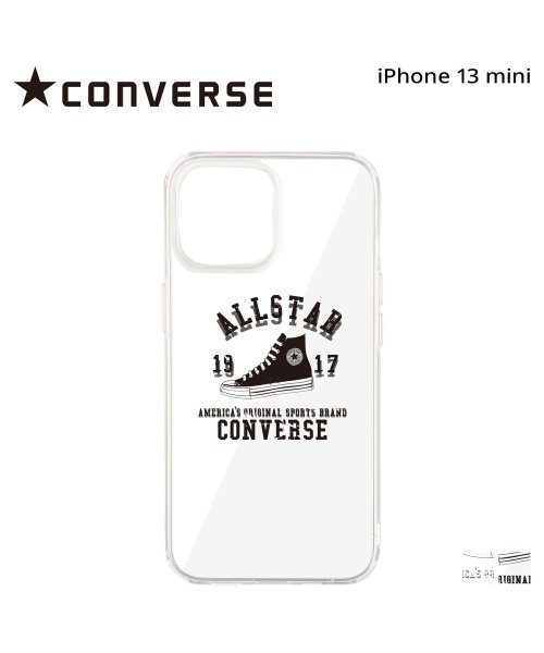 CONVERSE(CONVERSE)/ コンバース CONVERSE iPhone13 mini スマホケース メンズ レディース 携帯 アイフォン 透明 COLLEGE LOGO HYBRID C/img01