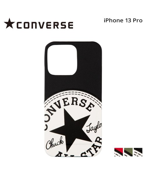 CONVERSE(CONVERSE)/ コンバース CONVERSE iPhone13 Pro スマホケース メンズ レディース 携帯 アイフォン BIG CIRCLE LOGO PU LEATHE/img01
