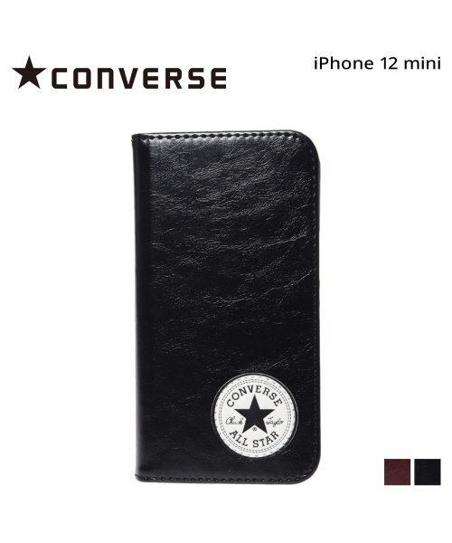 CONVERSE(CONVERSE)/ コンバース CONVERSE iPhone12 mini スマホケース メンズ レディース 手帳型 携帯 アイフォン UNCLE PATCH PU LEATH/img01