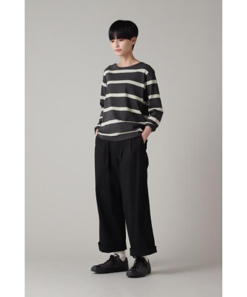 MHL.(エムエイチエル)/WIDE STRIPE DRY JERSEY/img01