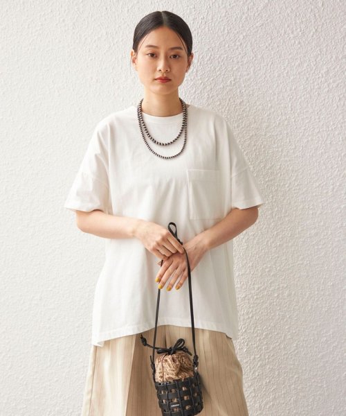 SHIPS WOMEN(シップス　ウィメン)/〈洗濯機可能〉ONE COTTON 製品染め オーバーサイズ TEE◇/img13