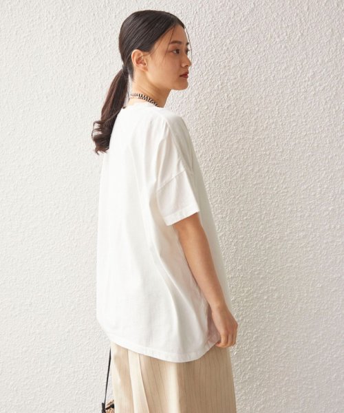 SHIPS WOMEN(シップス　ウィメン)/〈洗濯機可能〉ONE COTTON 製品染め オーバーサイズ TEE◇/img23