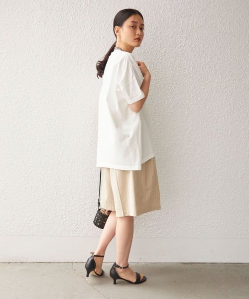 SHIPS WOMEN(シップス　ウィメン)/〈洗濯機可能〉ONE COTTON 製品染め オーバーサイズ TEE◇/img30