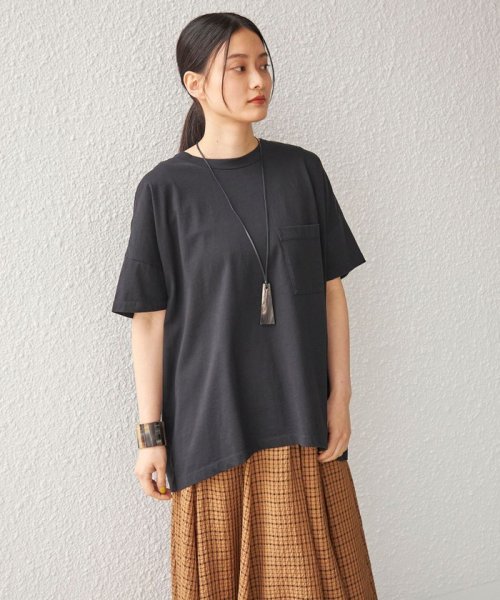 SHIPS WOMEN(シップス　ウィメン)/〈洗濯機可能〉ONE COTTON 製品染め オーバーサイズ TEE◇/img37