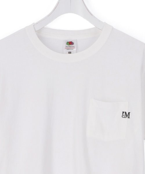 ADAM ET ROPE'(アダム　エ　ロペ)/【PARROTT CANVAS】FRUIT OF THE LOOM/FAVORITE POCKET TEE (2PACK)/img11