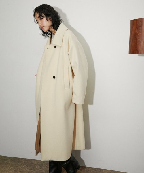 ウールボンディングロングコート ウールボンディングロングコート J2848813265(22000円)