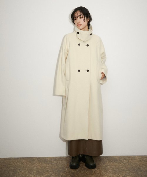 ウールボンディングロングコート ウールボンディングロングコート J2848813265(22000円)