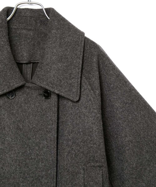 ウールボンディングロングコート ウールボンディングロングコート J2848813265(22000円)
